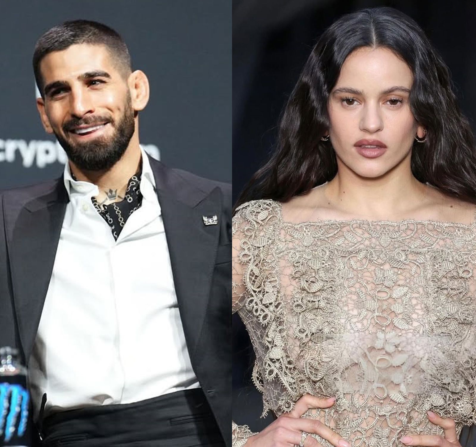 Rosalía e Ilia Topuria