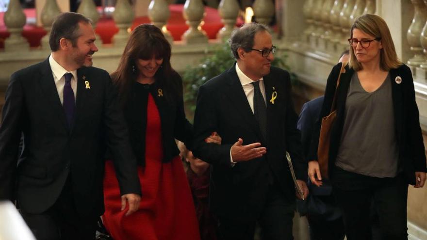 Investidura de Quim Torra al Parlament