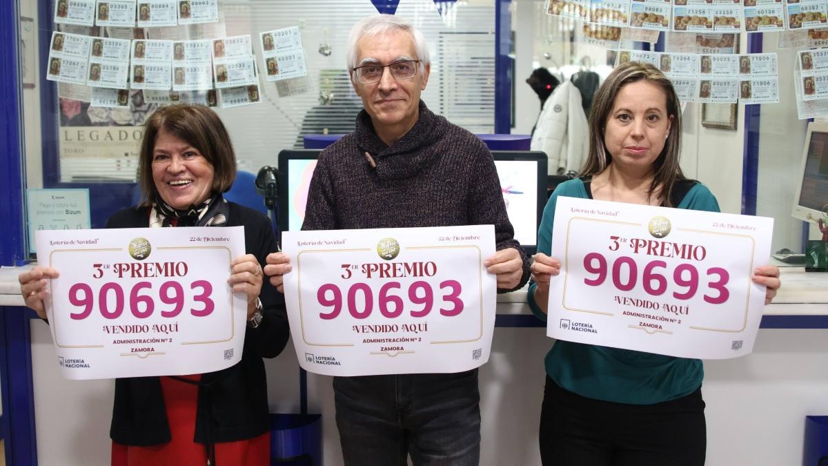 90.693, un número para la historia: las primeras reacciones del lotero que ha traído la alegría a Zamora capital