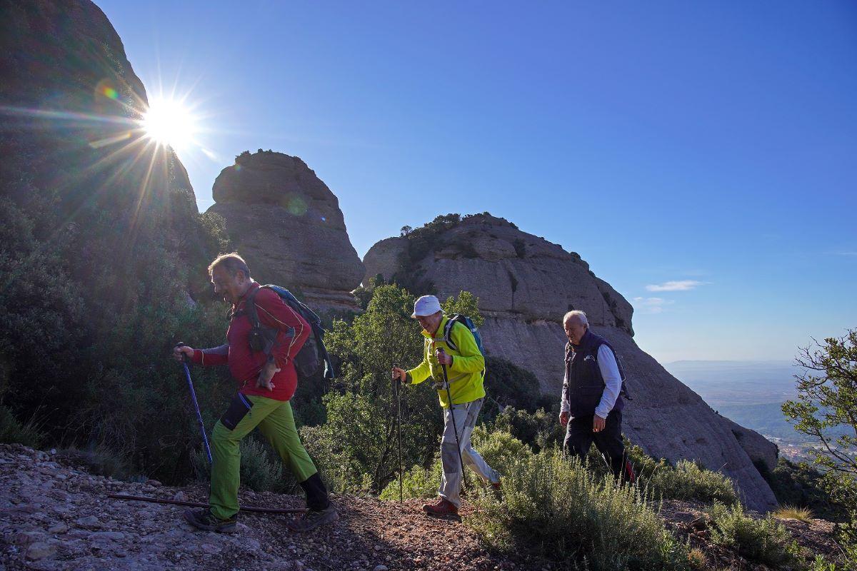 Ruta por Montserrat hacia el Pas del Príncep