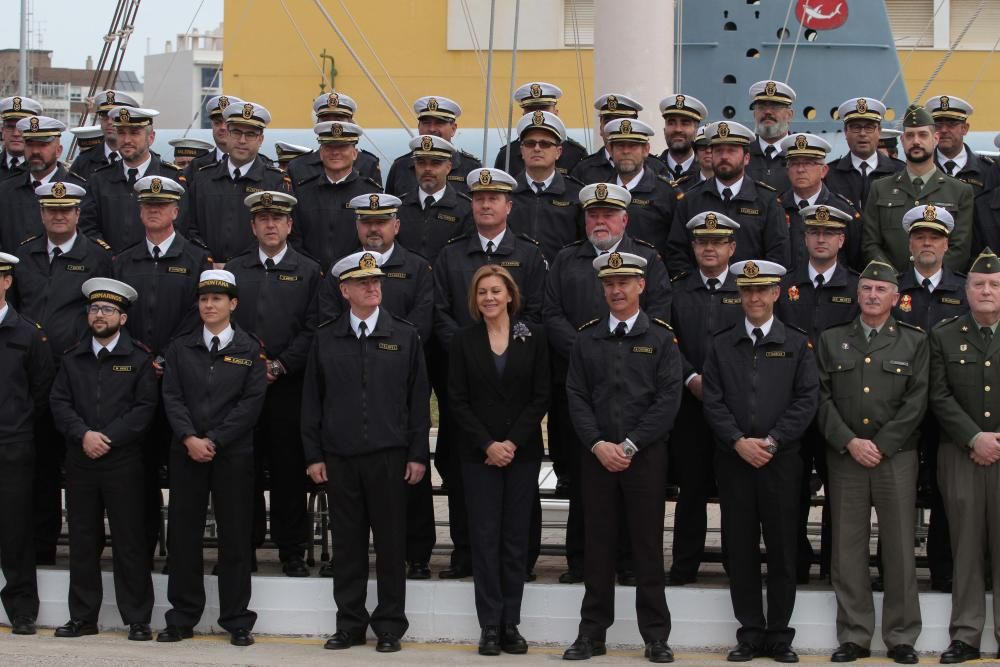 Visita de la ministra Cospedal a Cartagena