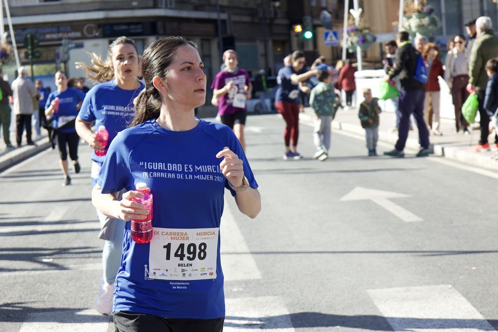 Las imágenes de la llegada a meta de la Carrera de la Mujer de Murcia 2024