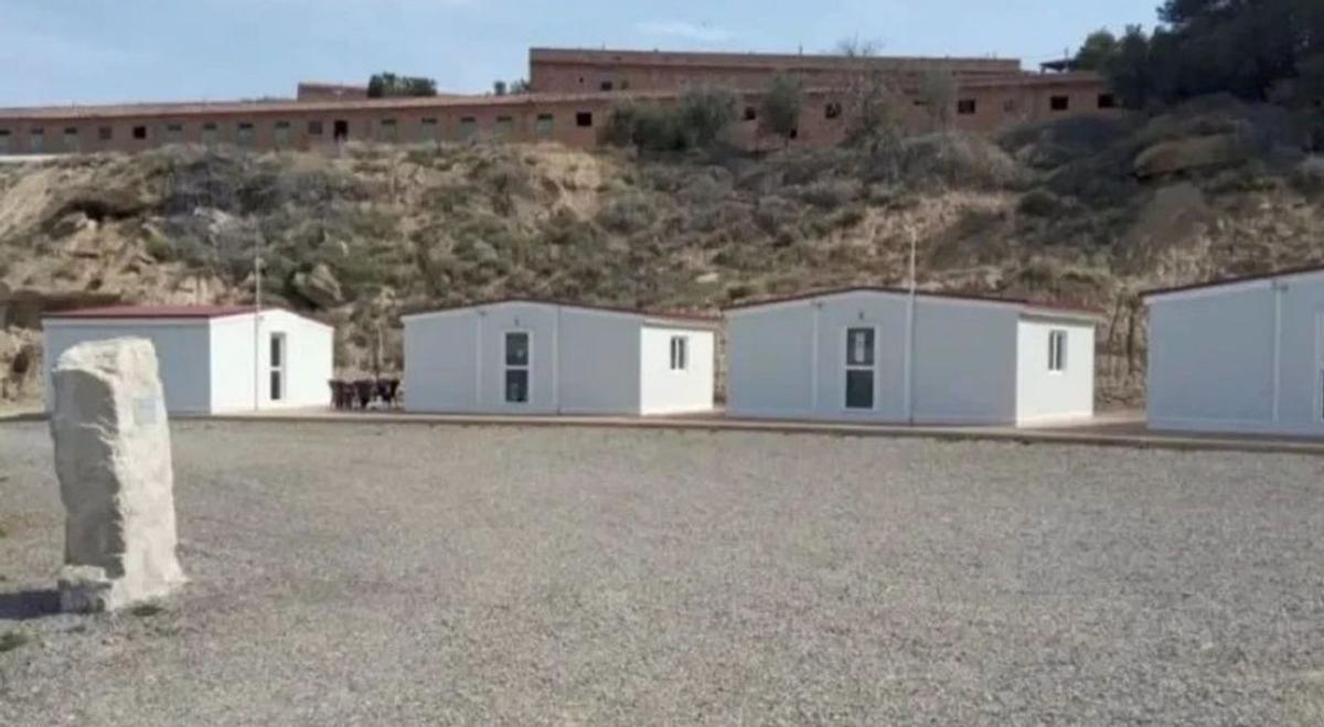 Los alojamientos para temporeros sin regulación de Fraga se abrirán esta semana. | AYUNTAMIENTO DE FRAGA