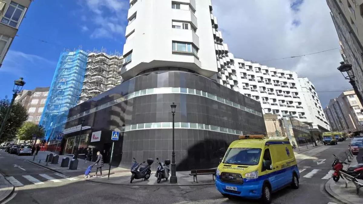 Vista exterior de Povisa