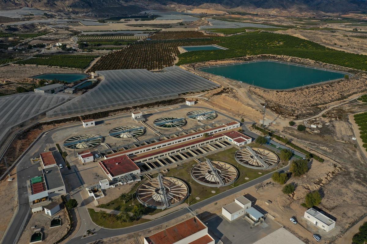 Planta potabilizadora de Torrealta en La Murada (Orihuela), gestionada por la MCT