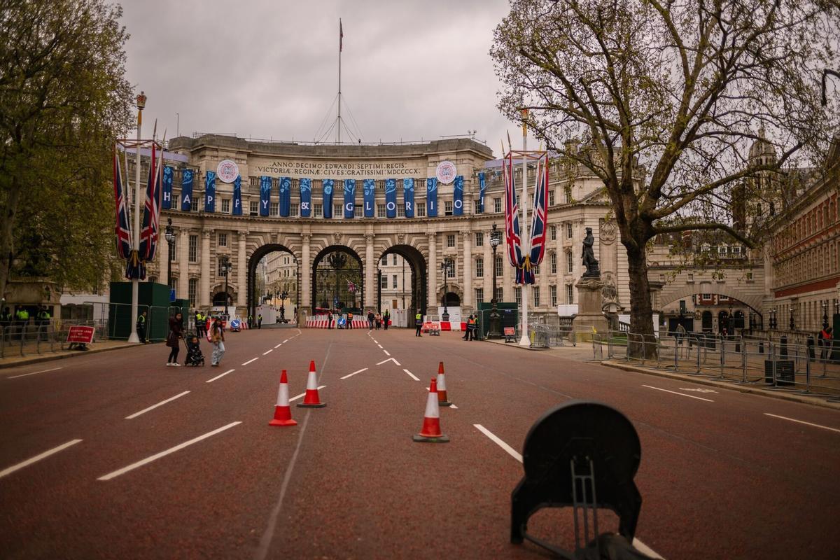 Londres se prepara para la coronación del rey Carlos III