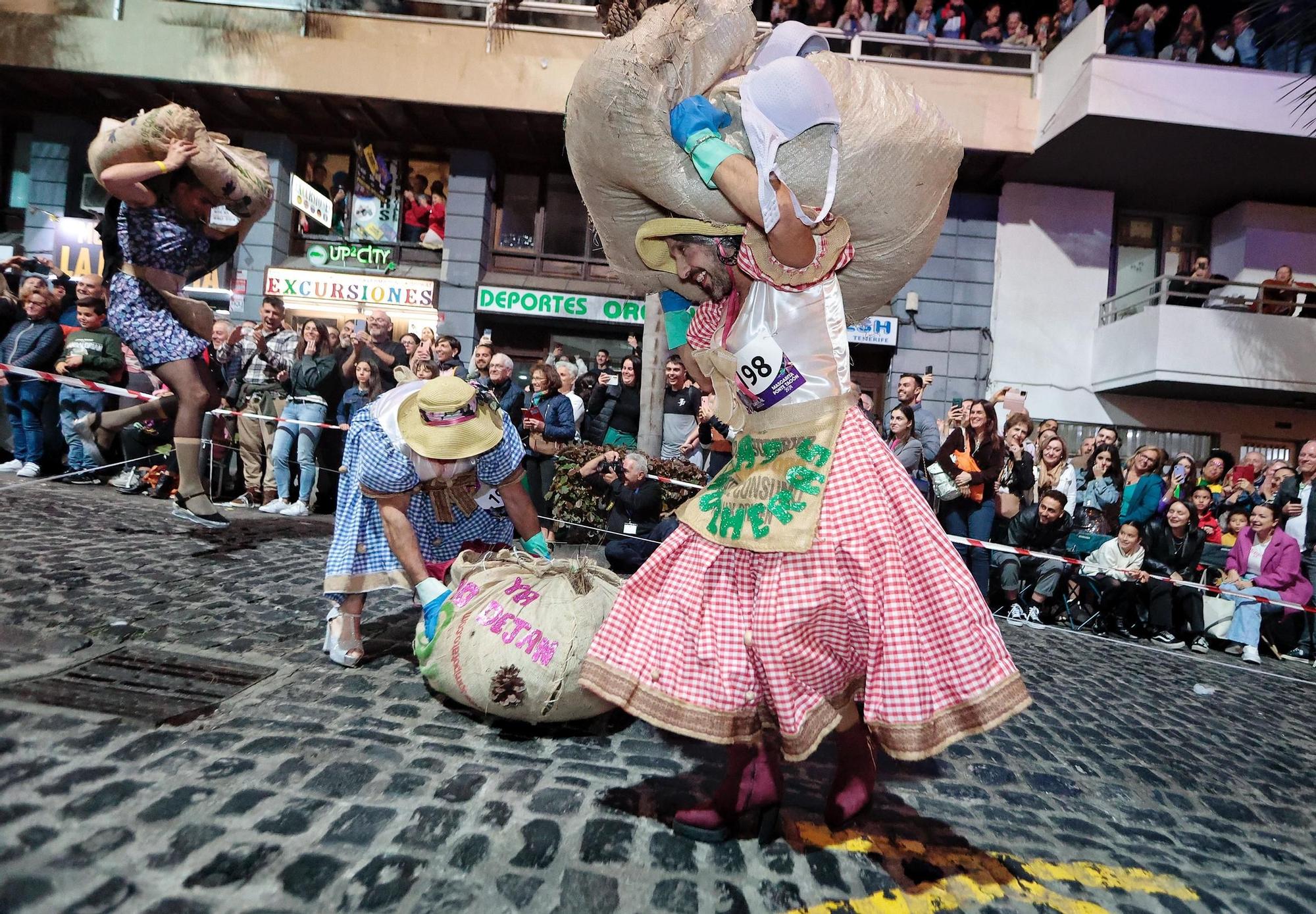 Mascarita Ponte el Tacón, en Puerto de la Cruz