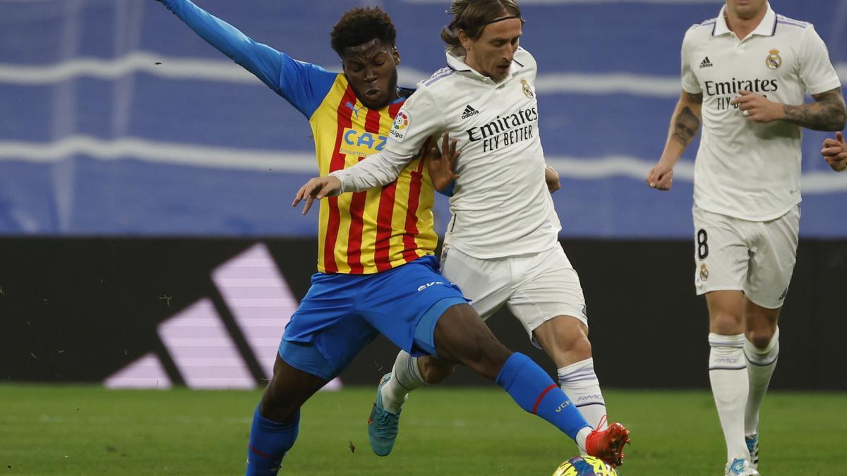 Imágenes del Real Madrid - Valencia CF en el Santiago Bernabéu