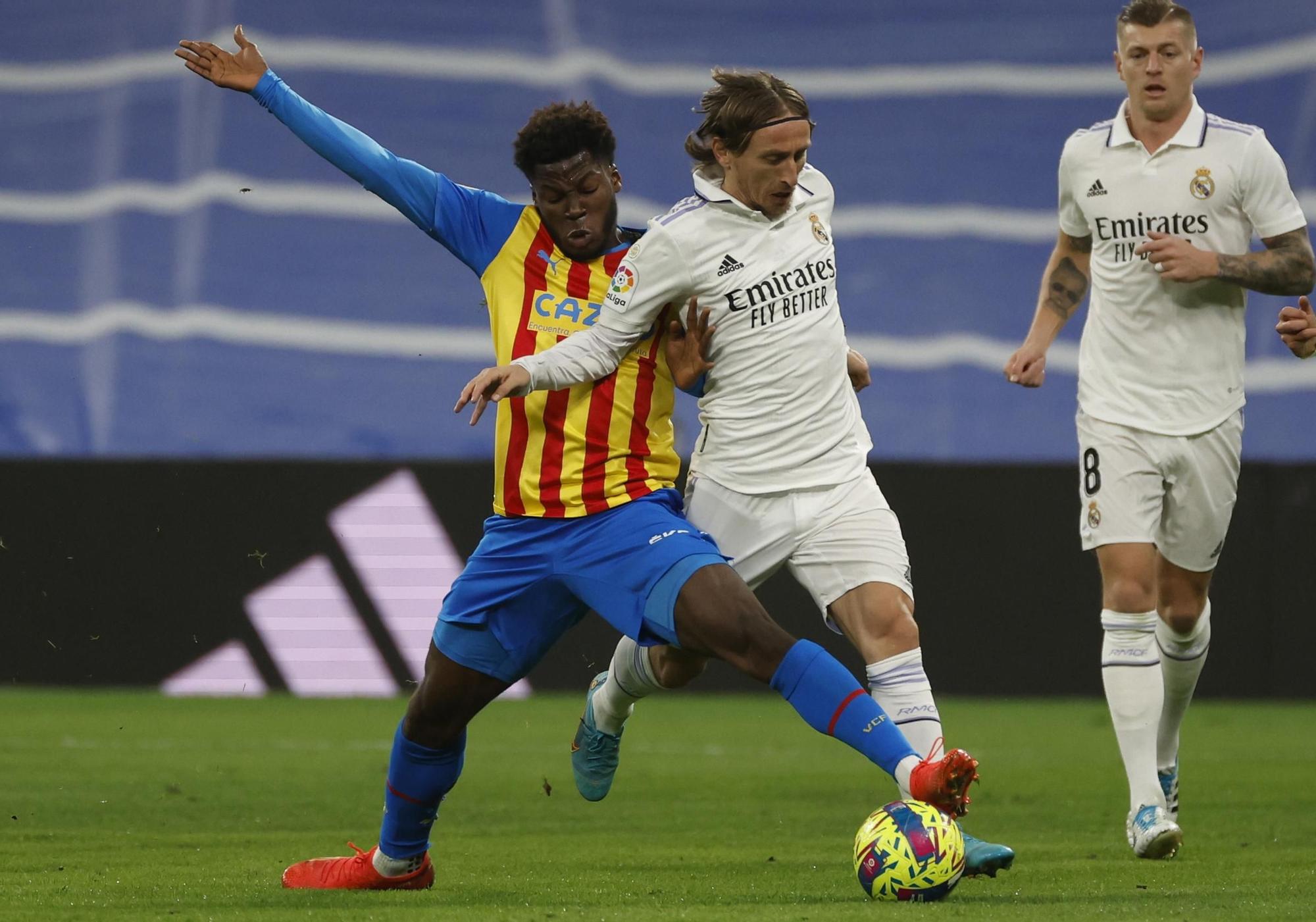 Imágenes del Real Madrid - Valencia CF en el Santiago Bernabéu