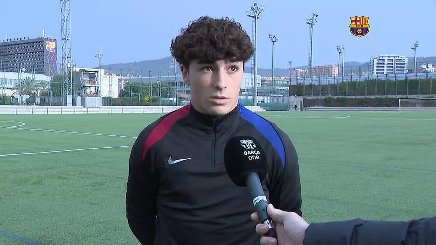 Jan Virgili: "Estamos jugando bien, con nuestro ADN Barça"