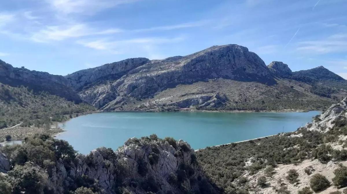 Der Stausee Cúber ist inzwischen zu mehr als 70 Prozent gefüllt.