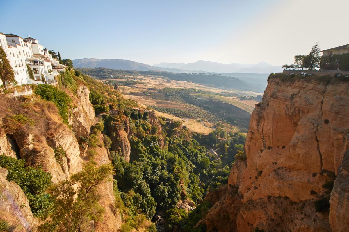Hemos recorrido una carretera hasta llegar a Ronda con más de 350 curvas.