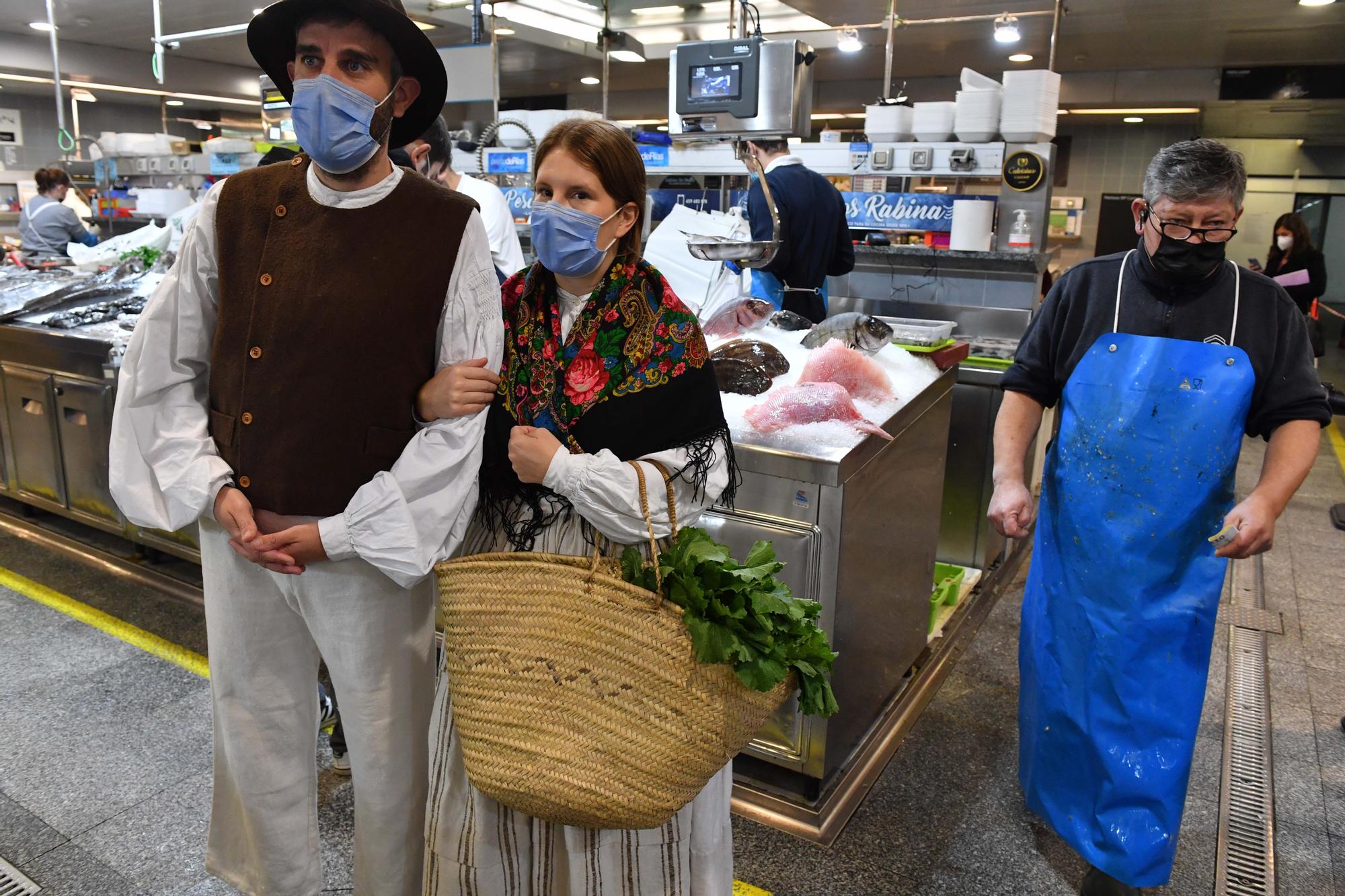 El mercado de la plaza de Lugo celebra su 111 aniversario