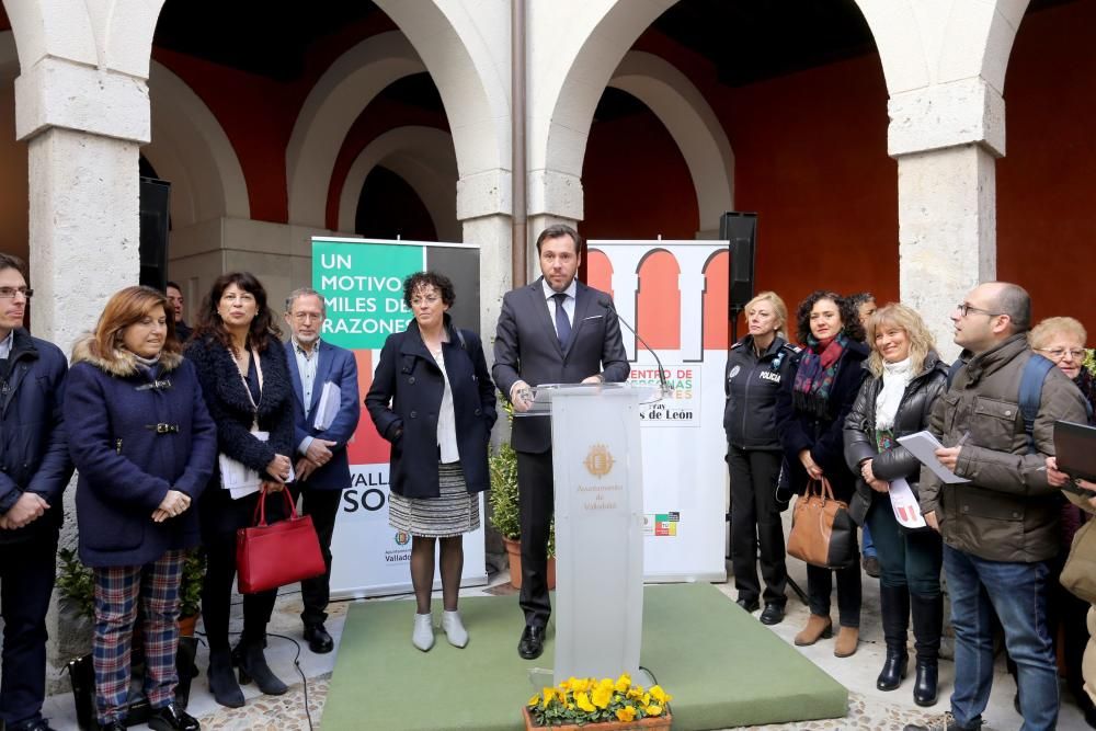 Inauguración de un centro de mayores en Valladolid