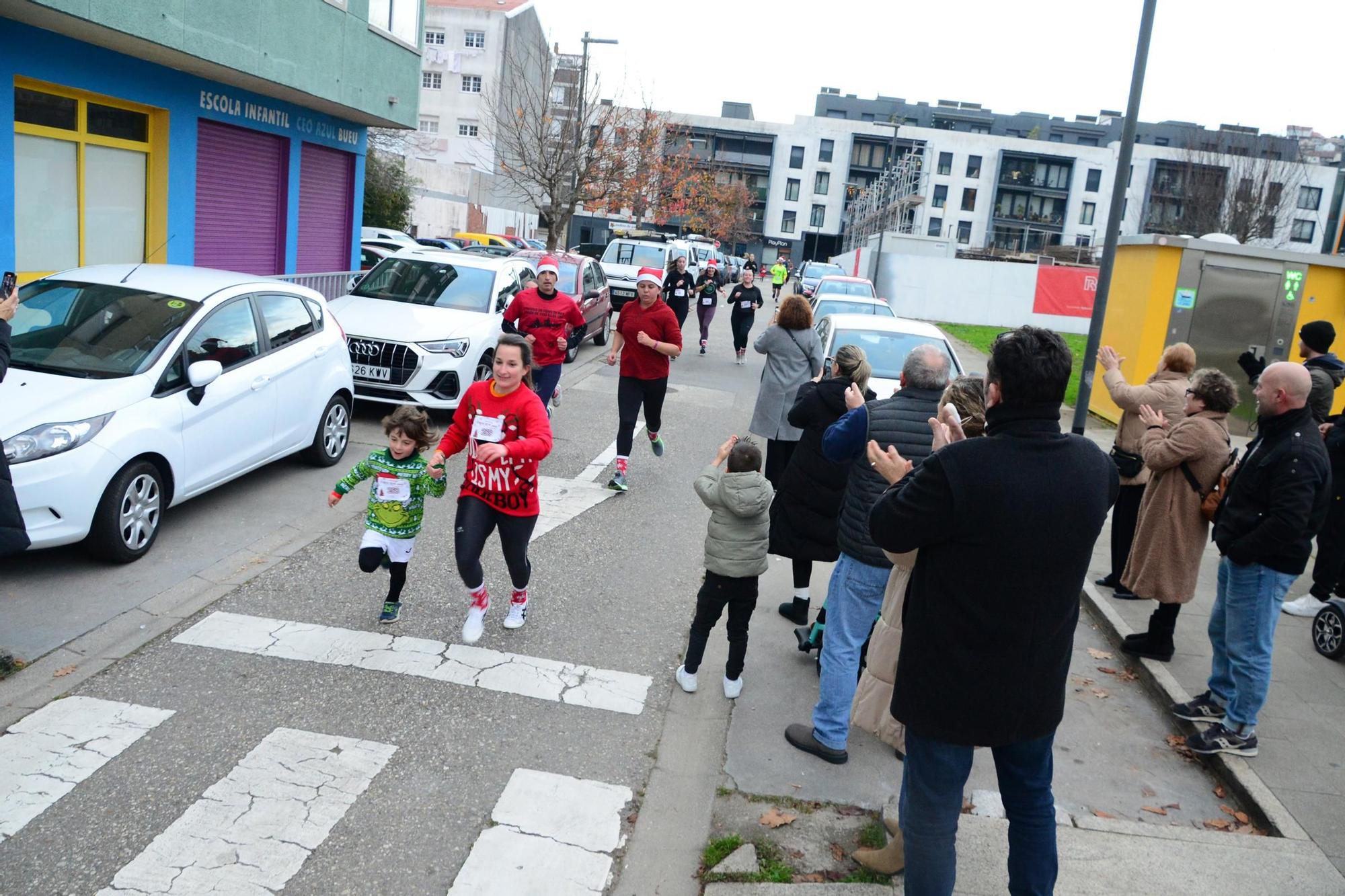 La carrera San Silvestre "Bye bye 2024" de Bueu en imágenes