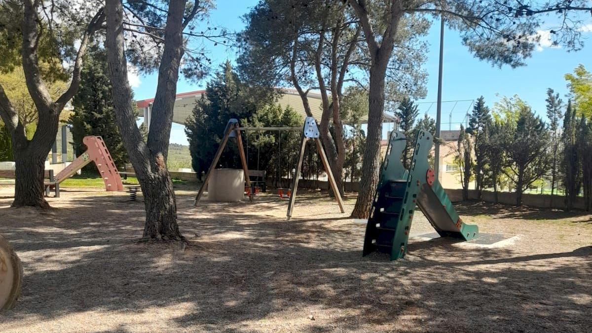 Parque del polideportivo de Alcublas