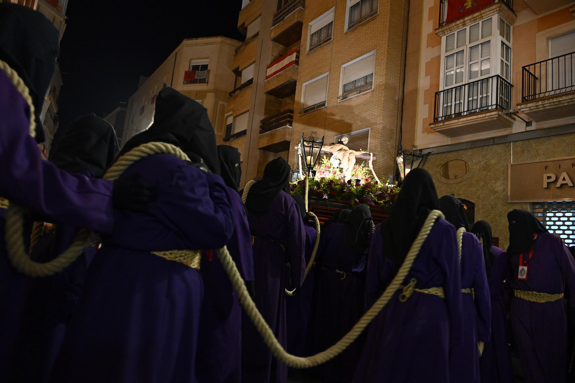 Viacrucis penitencial del Cristo del Socorro en Cartagena