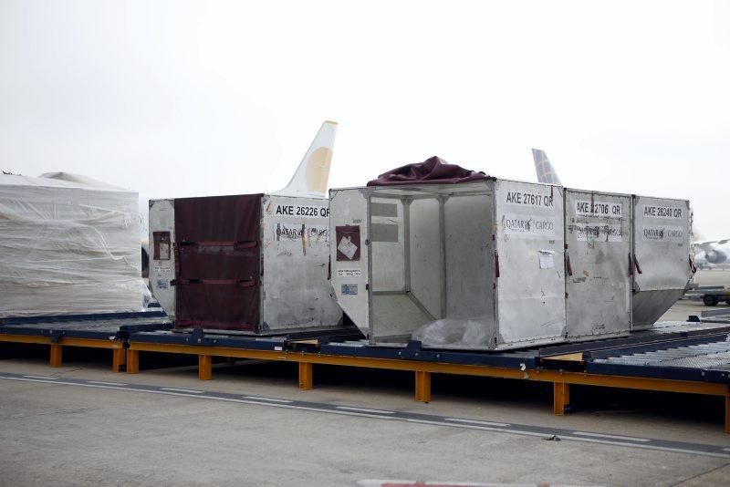 El aeropuerto de Zaragoza bate récords en transportes de mercancias