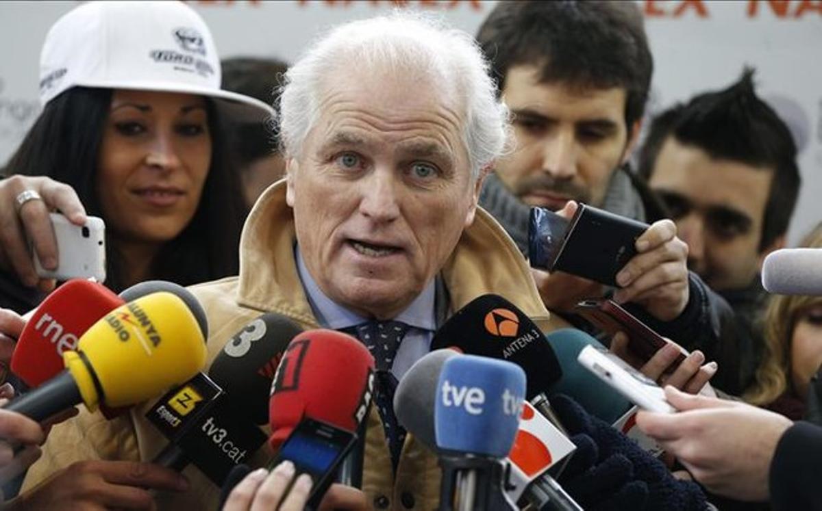 Calderón volvió a criticar a Florentino