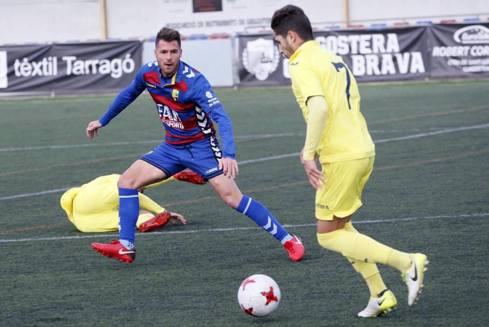 Les millors imatges del Llagostera - Vila-real B