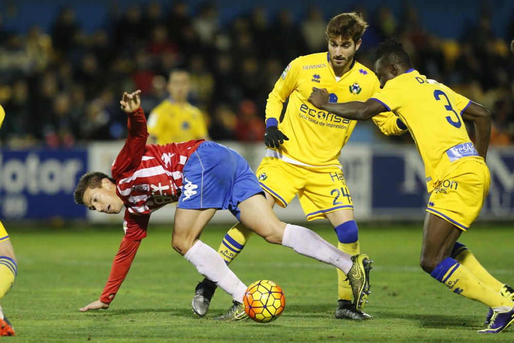 JORNADA 20 - ALCORCÓN 1 - GIRONA 0 .  El desencert passa factura El Girona té més ocasions que l'Alcorcón però la falta de punteria el fa tornar de buit per un gol de Chema