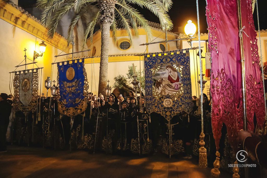 Las imágenes de la Procesión del Silencio en Lorca