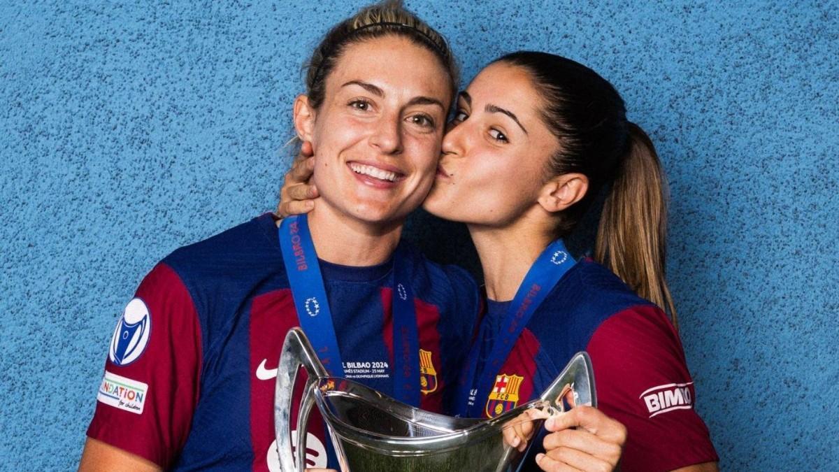 Alexia y Jana, tras la conquista de la Champions en 2024