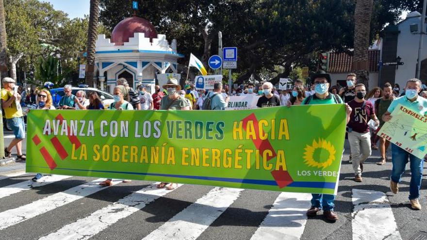 Manifestación contra Chira-Soria