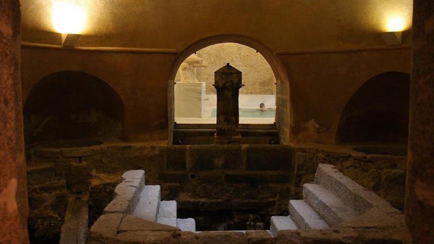 El balneario romano, abierto al público