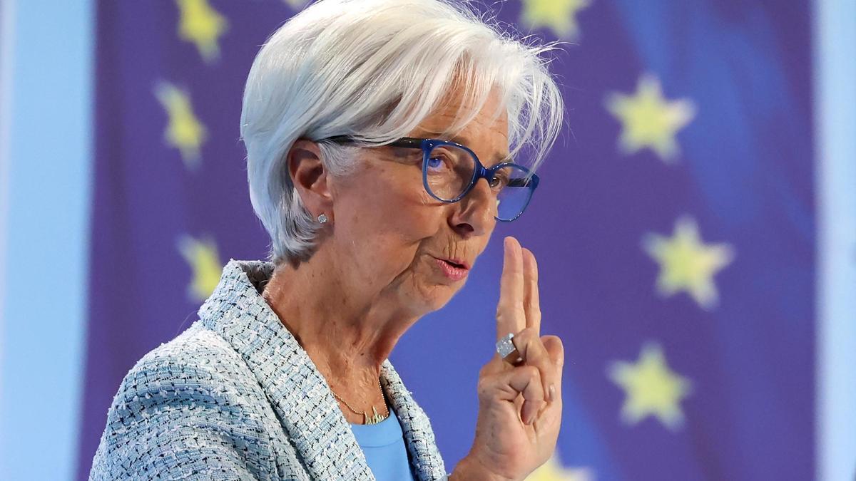 La presidenta del BCE, Christine Lagarde.