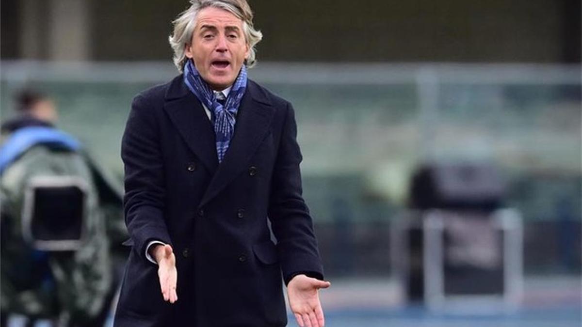 Roberto Mancini, cuestionado