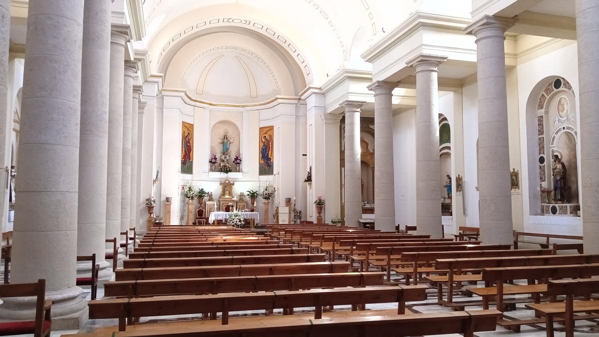 Interior de la Iglesia de la Asunción