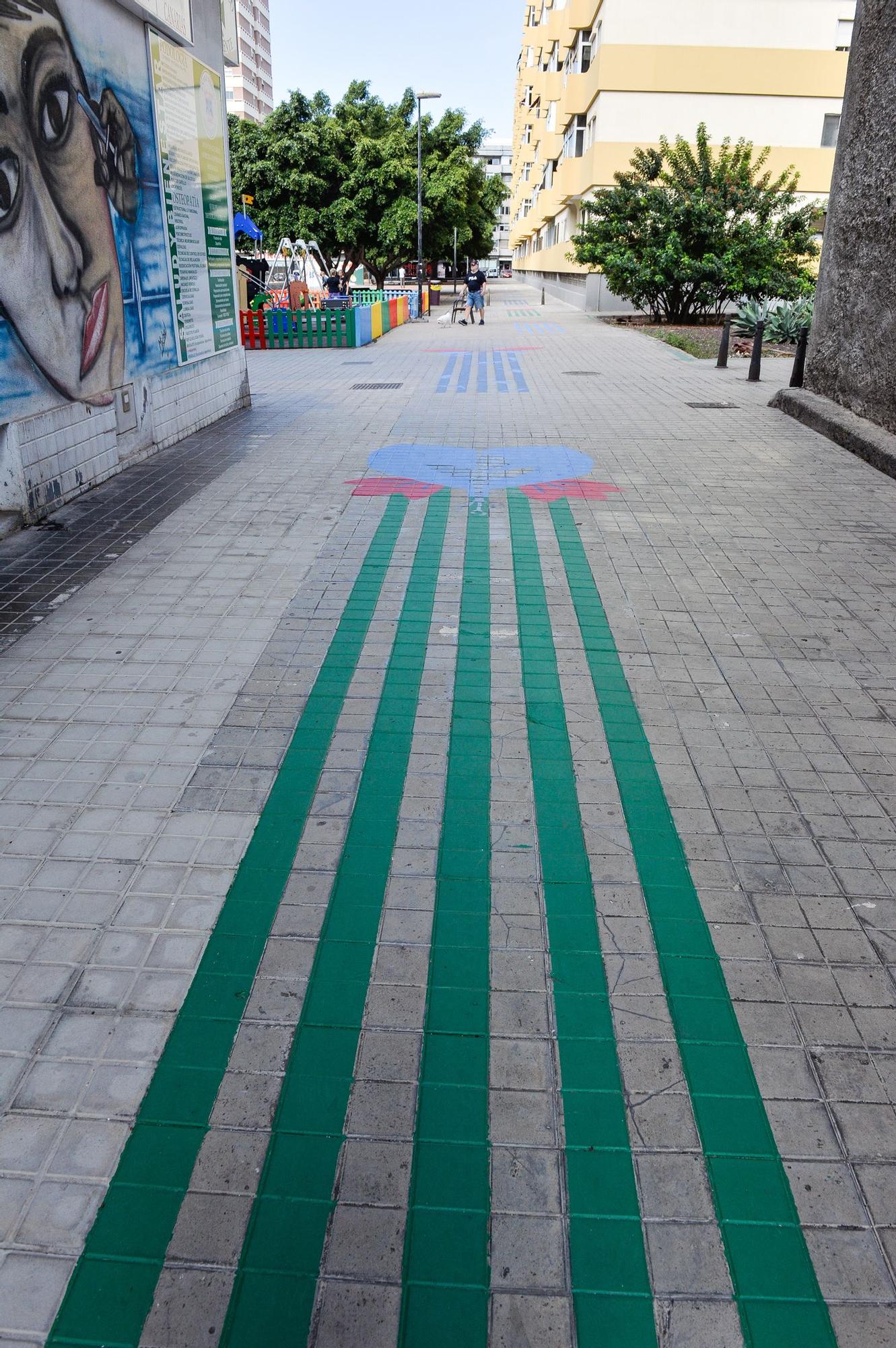 Mural en Luis Doreste Silva