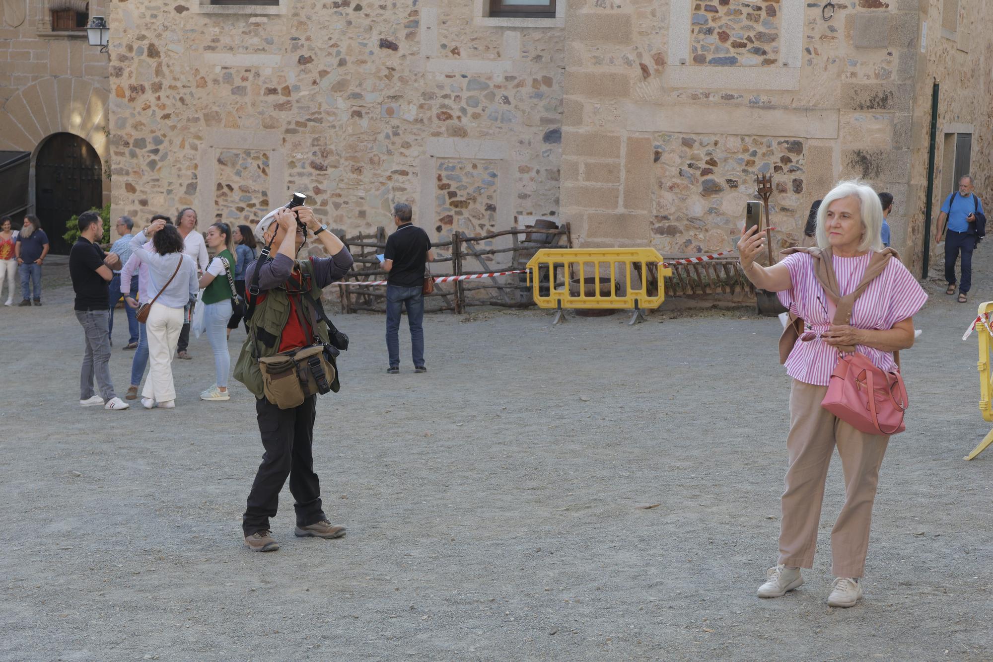 La Fuente de los Leones vuelve a Cáceres