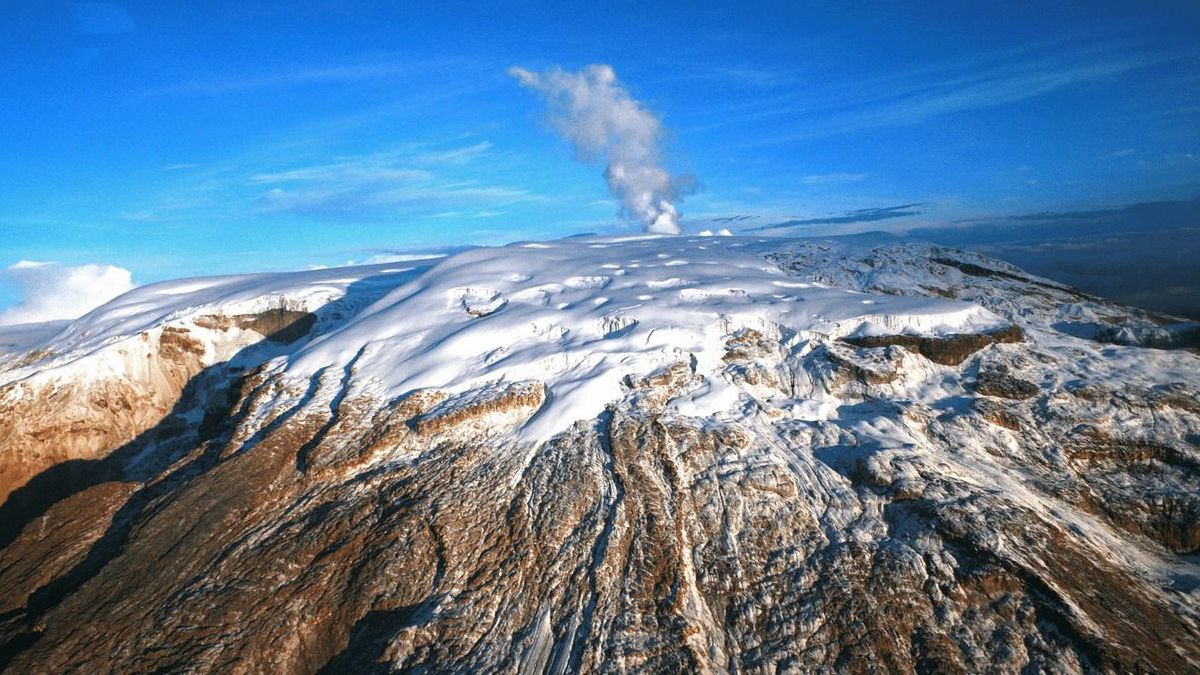 El peso del hielo influye sobre el magma que hay abajo