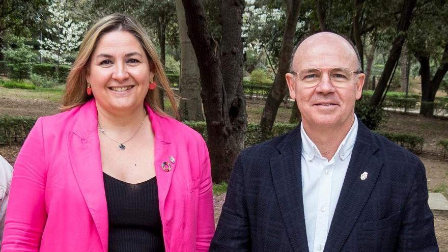 Agnès Lladó i Xavier Amiel, regidors d'ERC