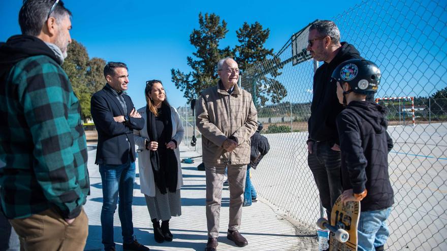 Campanillas ya tiene nuevo skate park de más de 300 metros junto al campo de fútbol de Santa Rosalía-Maqueda
