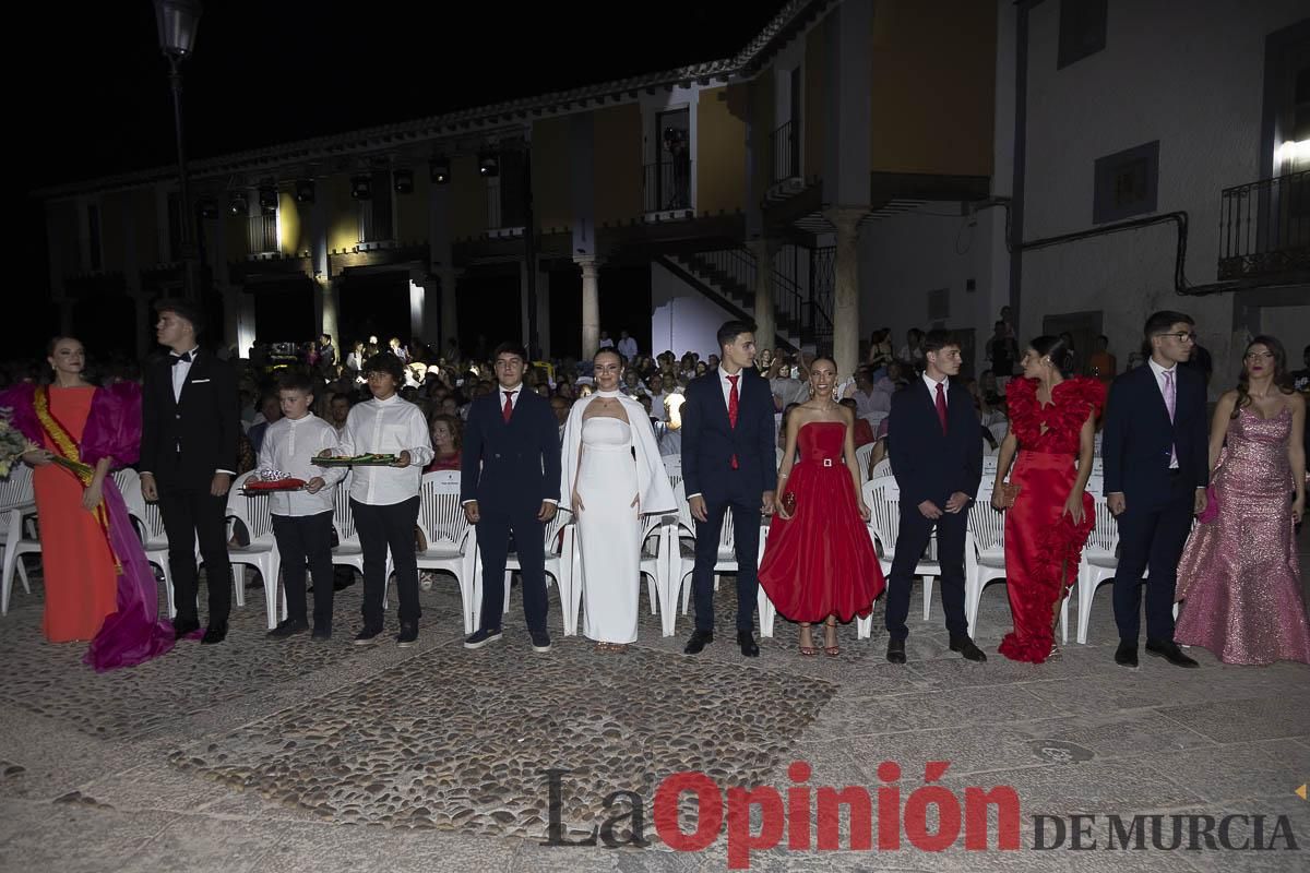 Así se ha vivido el pregón y la coronación de la reina de las Fiestas de Cehegín