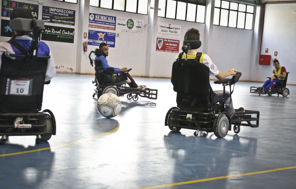 La Selección de Francia de «powerchair» se entrena en Callosa de Segura