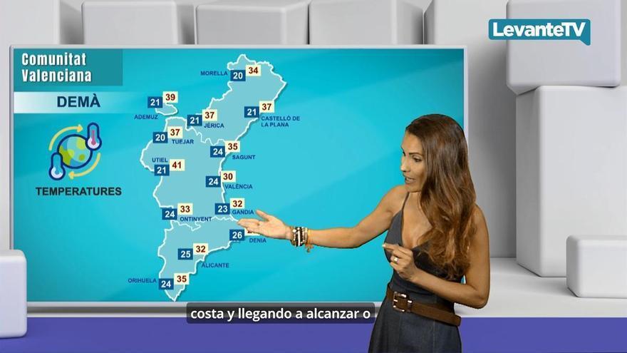 València afrontará un miércoles de intenso calor con más nubosidad y sensación térmica elevada