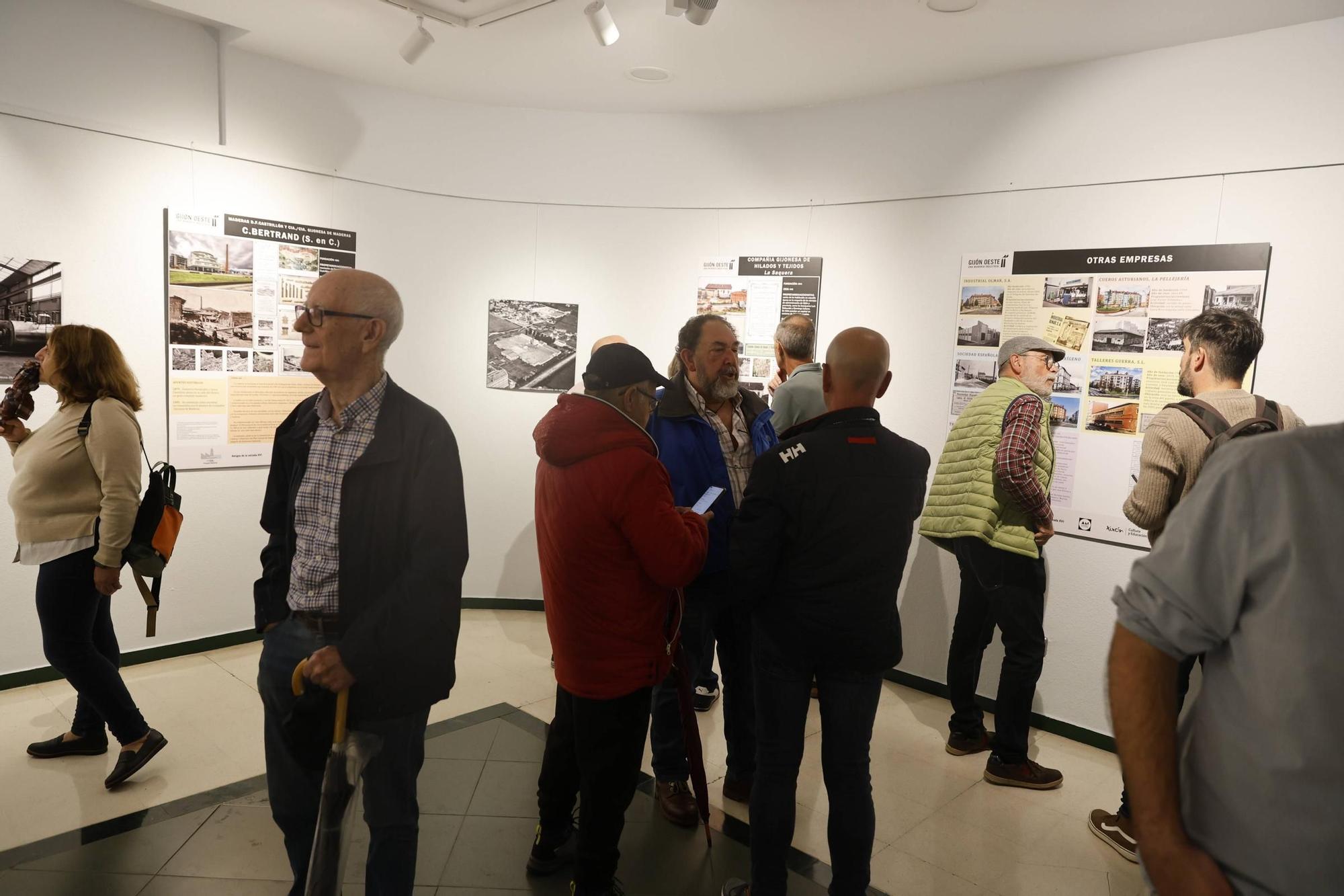 “Gijón Oeste una memoria industrial II” abre sus puertas en La Calzada (en imágenes)