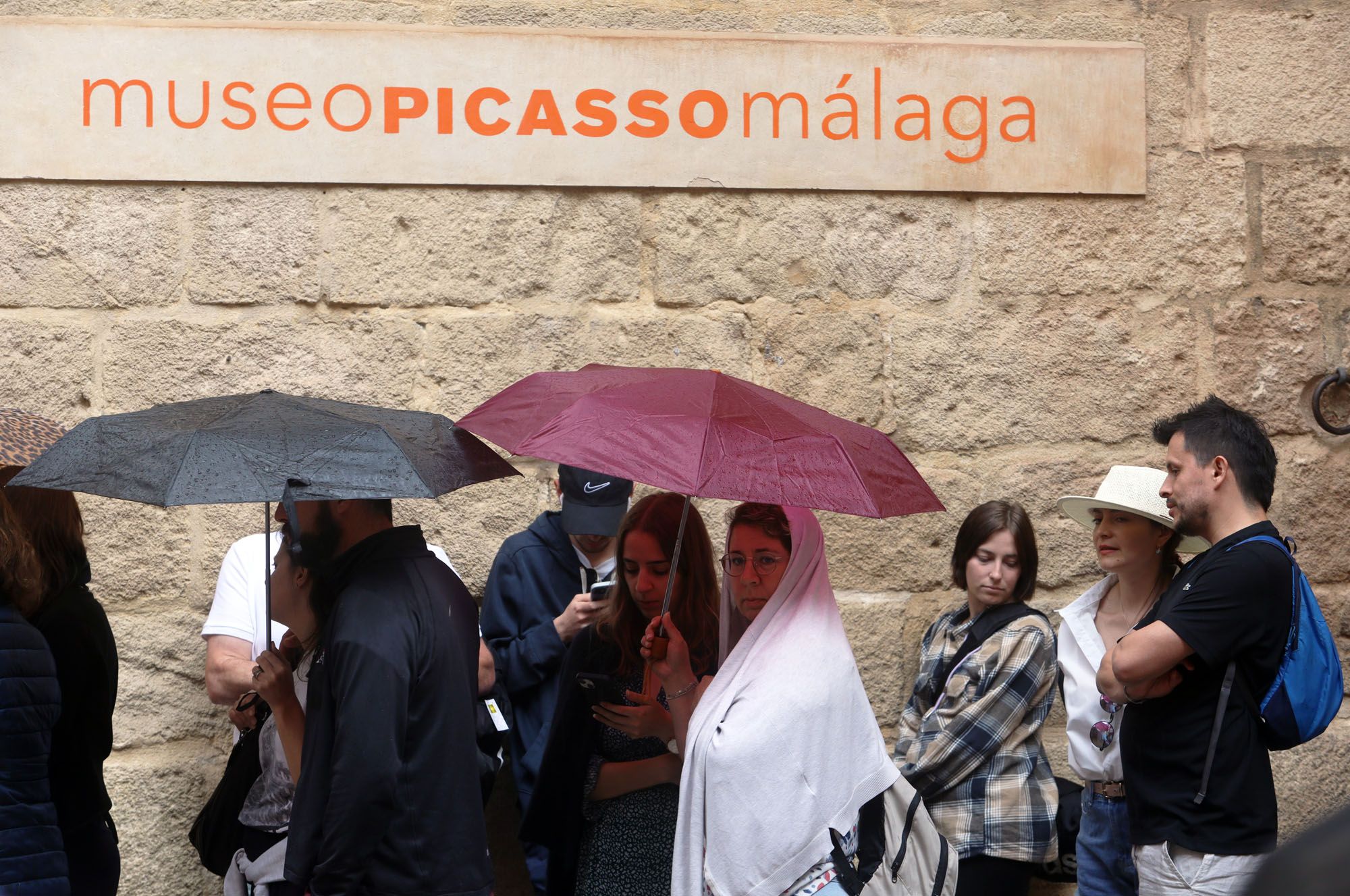 Las primeras lluvias de mayo llegan a Málaga.