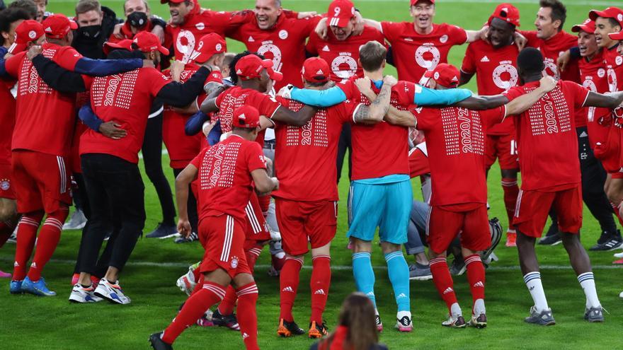 El Bayern se proclama campeón de la Bundesliga por novena ocasión consecutiva