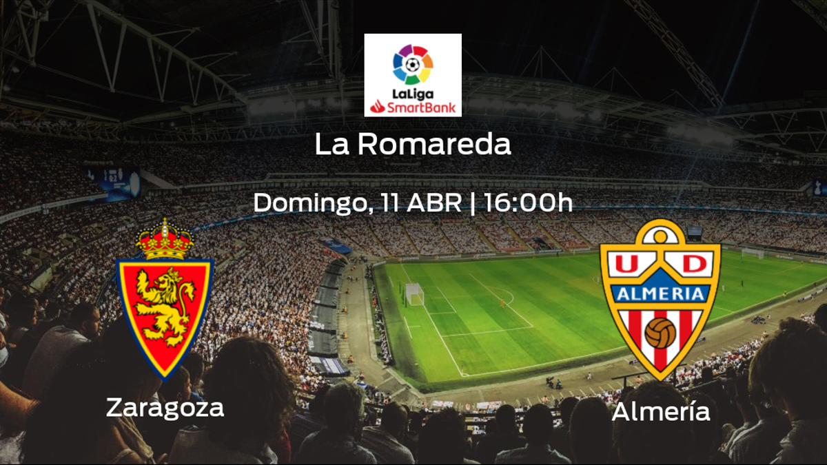 Previa del encuentro de la jornada 34: Real Zaragoza - Almería