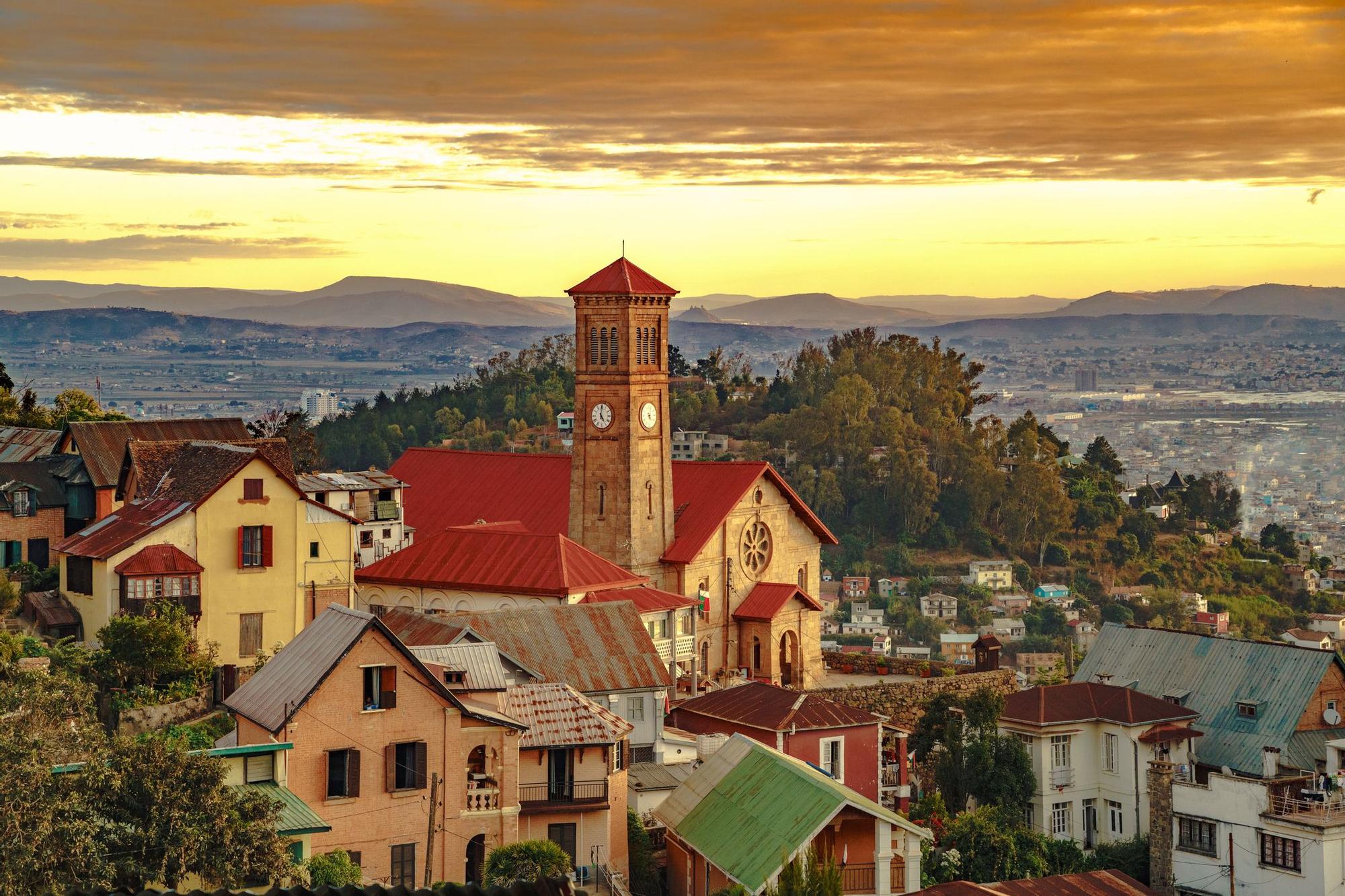 Vista de la ciudad de Antananarivo.