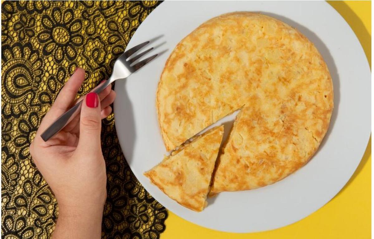 Una truita de patates