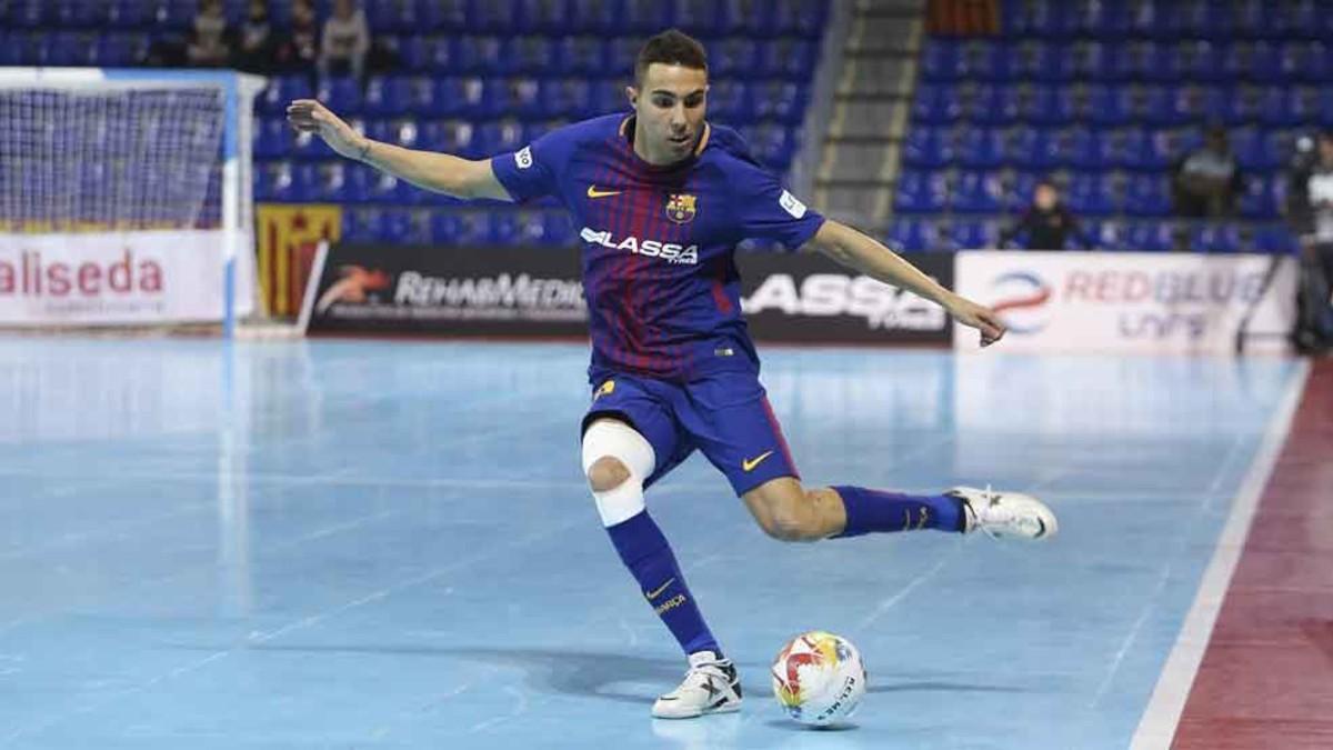 Aicardo, jugador del FC Barcelona Lassa