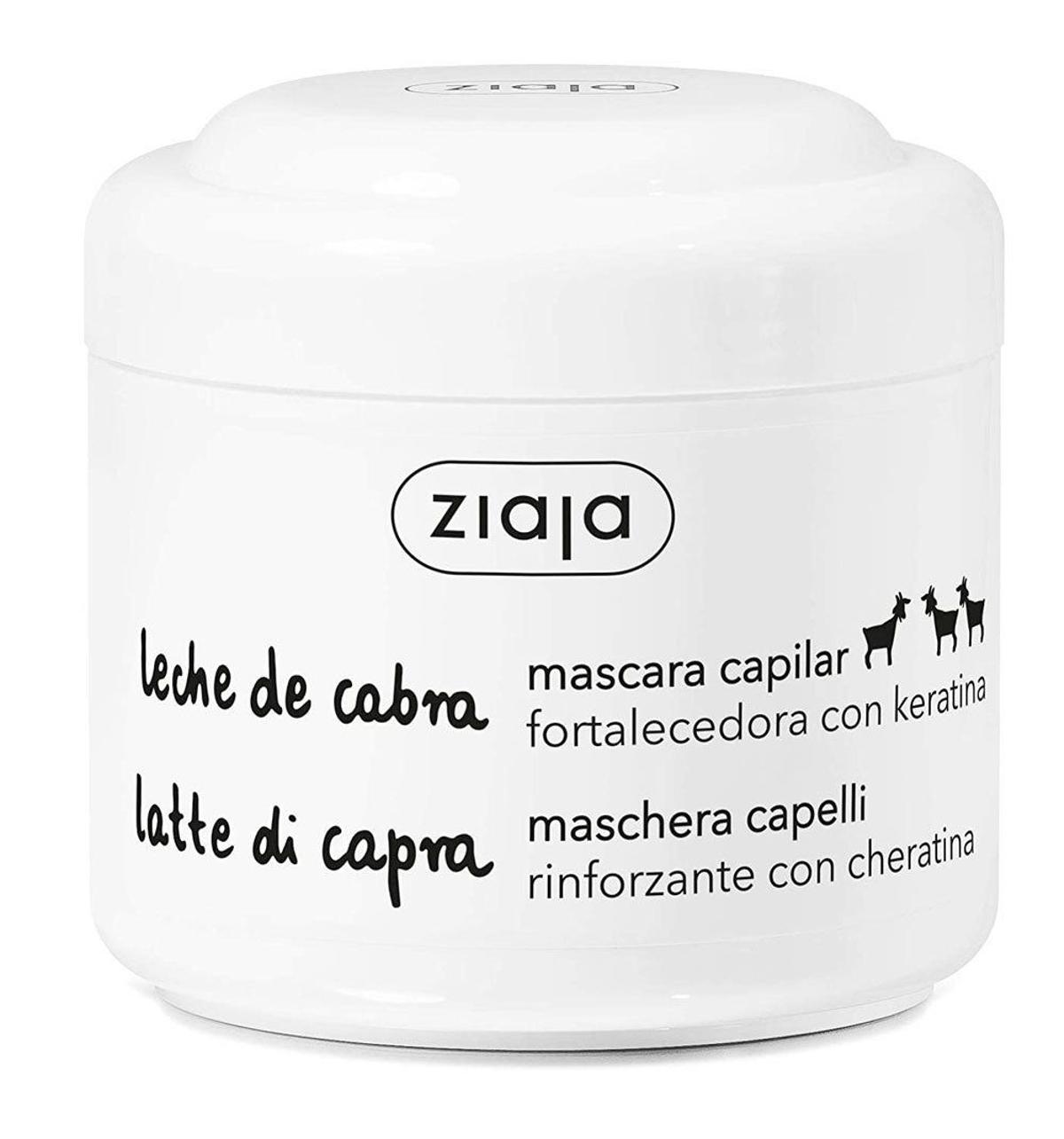 Mascarilla para el pelo de 'leche de cabra' de Ziaja (precio: 2,99 euros)
