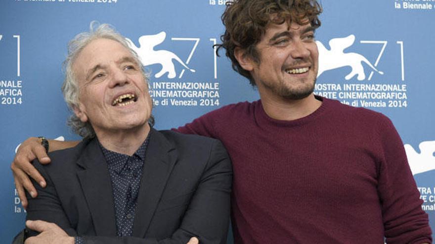 El director Abel Ferrara y el actor Riccardo Scamarcio
