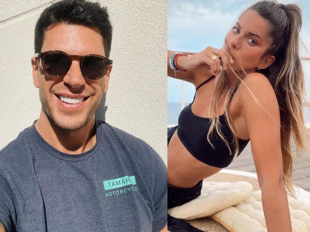 Diego Matamoros y Marta Riumbau